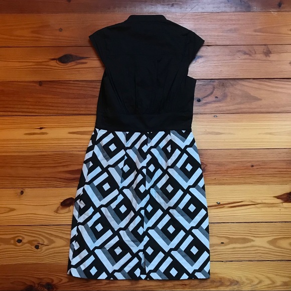 MaxandCleo Black White Ruffle Work Dress, NWT, 4 - Picture 13 of 16